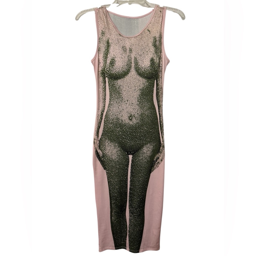 NWOT Body Print Dress